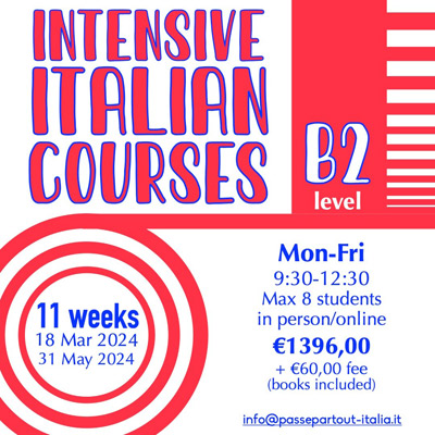 11 weeks italian course
